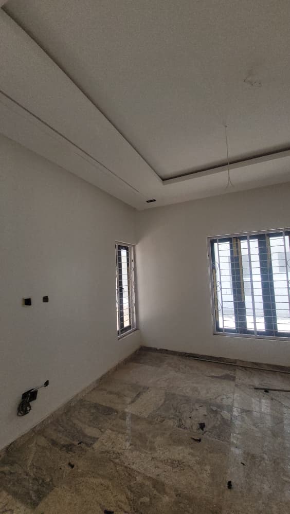 TV wall being installed