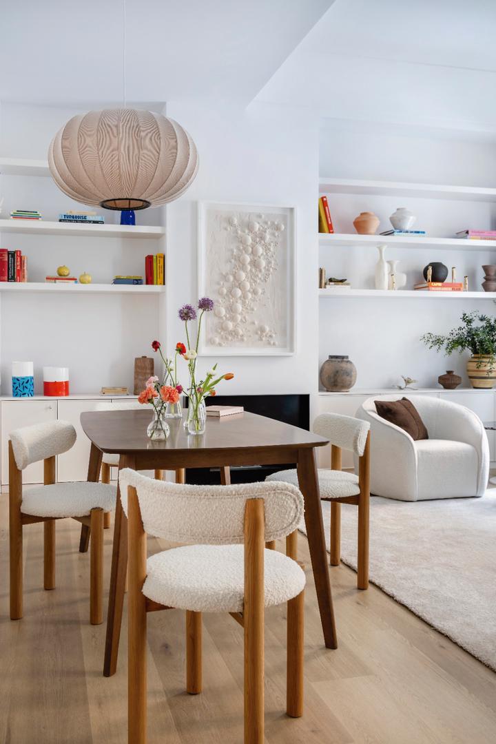 White kitchen pendant