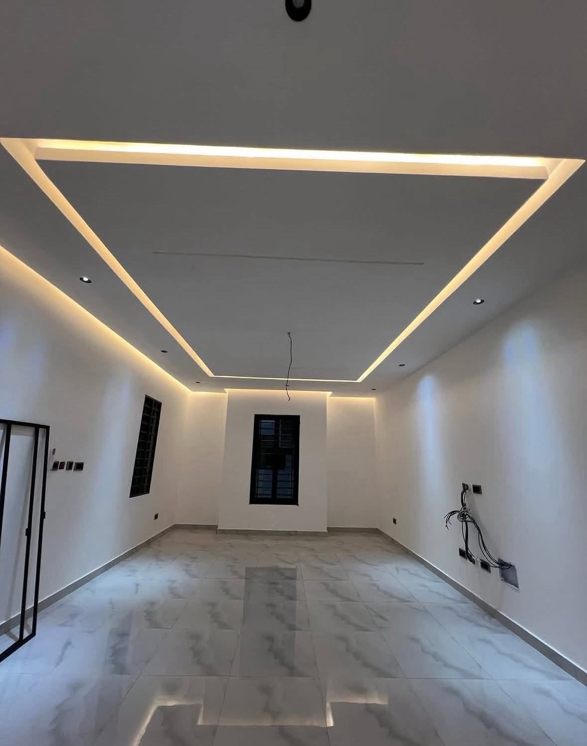 Starlight porch ceiling